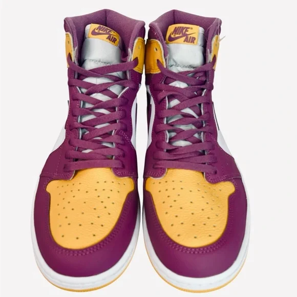 Nike Air Jordan 1 Retro High OG Sneakers Brotherhood 555088-706 Mens Size 12 - Picture 6 of 12